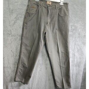 CE Schmidt Jeans Mens 36x30 Gray Carpenter Utility Workwear Pants